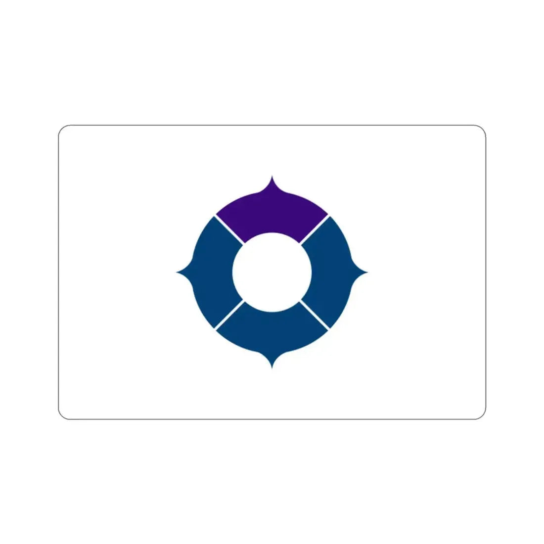 Flag of Toyonaka Osaka Japan STICKER Vinyl Die-Cut Decal - The Sticker Space