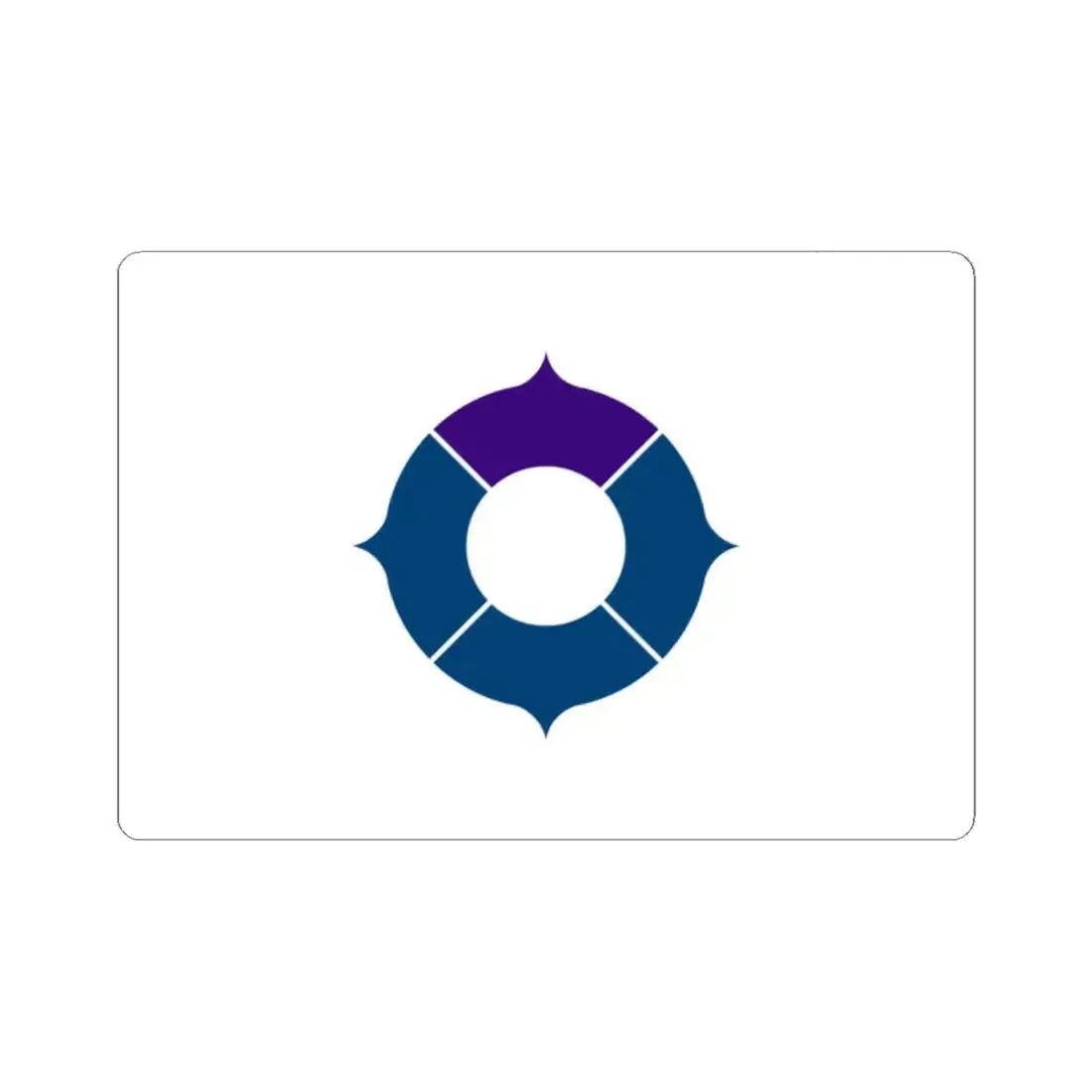 Flag of Toyonaka Osaka Japan - STICKER Vinyl Kiss-Cut Decal - The Sticker Space