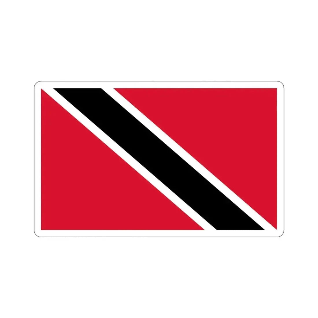 Flag of Trinidad and Tobago STICKER Vinyl Die-Cut Decal - The Sticker Space
