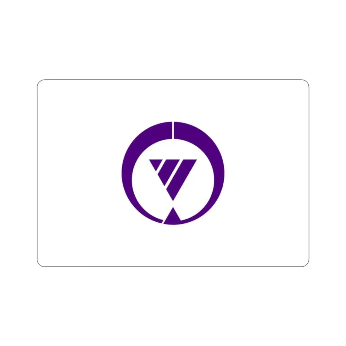 Flag of Tsushima Aichi Japan STICKER Vinyl Die-Cut Decal - The Sticker Space