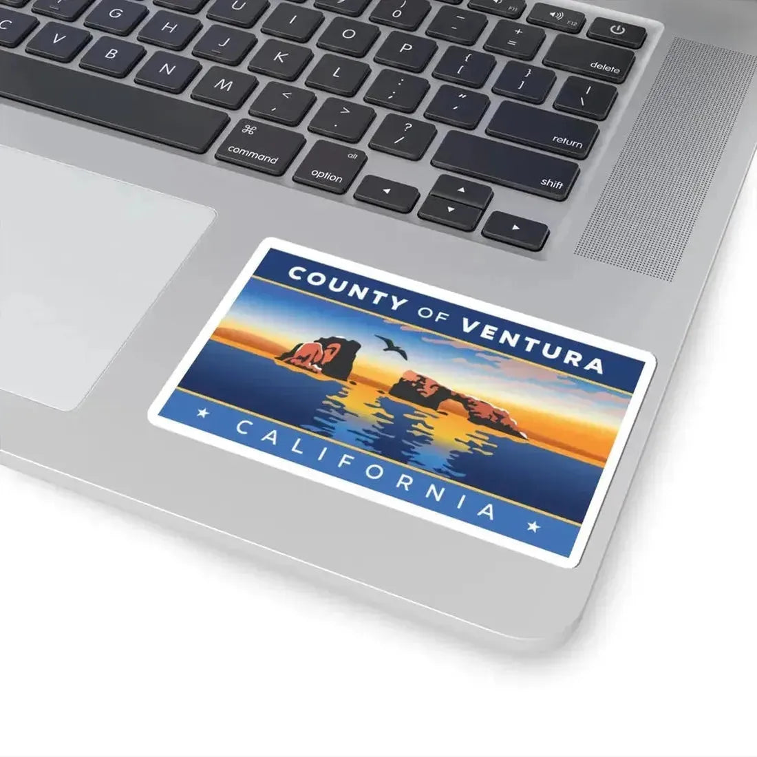 Flag of Ventura County California (United States) STICKER Vinyl Kiss-Cut Decal - The Sticker Space