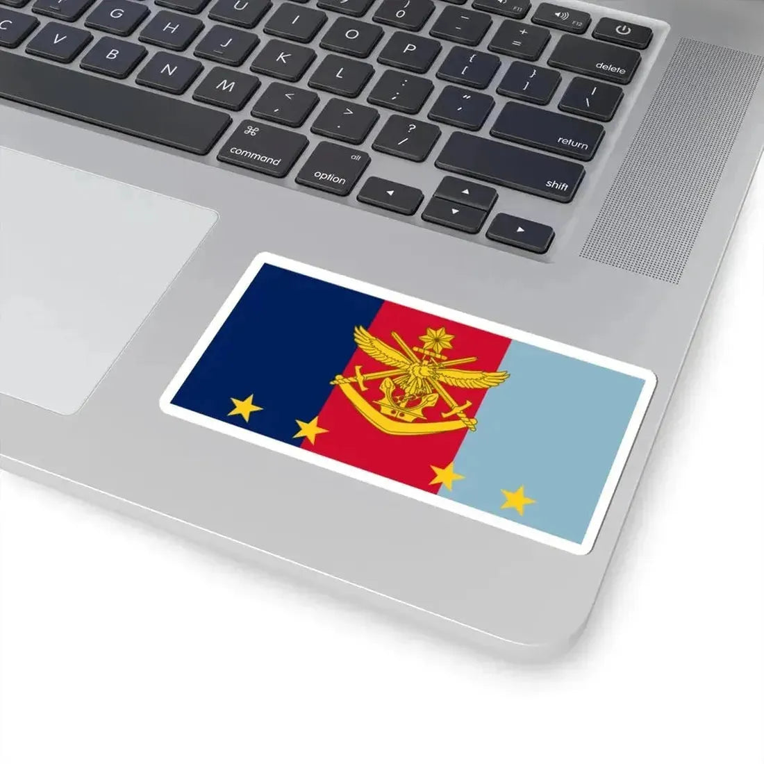 Flag of Vice Chief of Defence Force 4 star AUS (Australia) STICKER Vinyl Kiss-Cut Decal - The Sticker Space