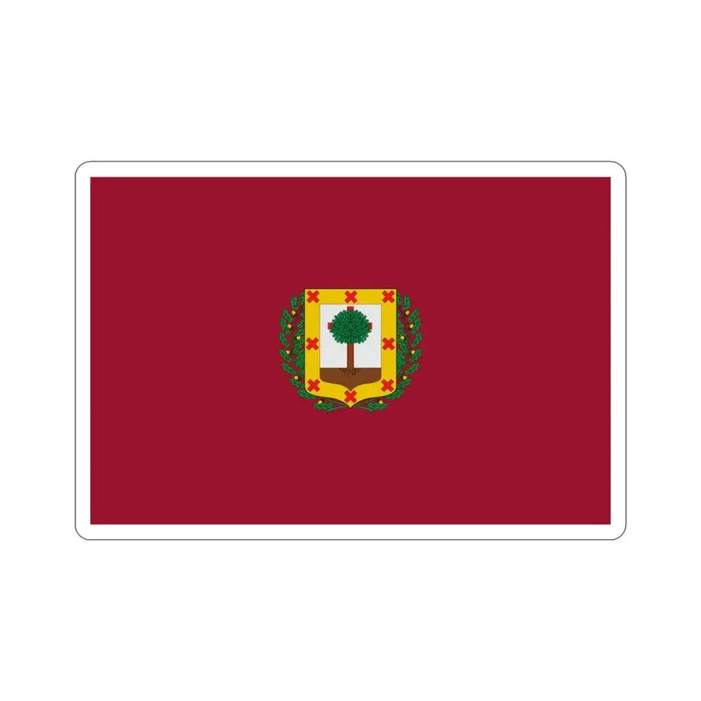 Flag of Vizcaya Spain STICKER Vinyl Die-Cut Decal 4 Inch - The Sticker Space