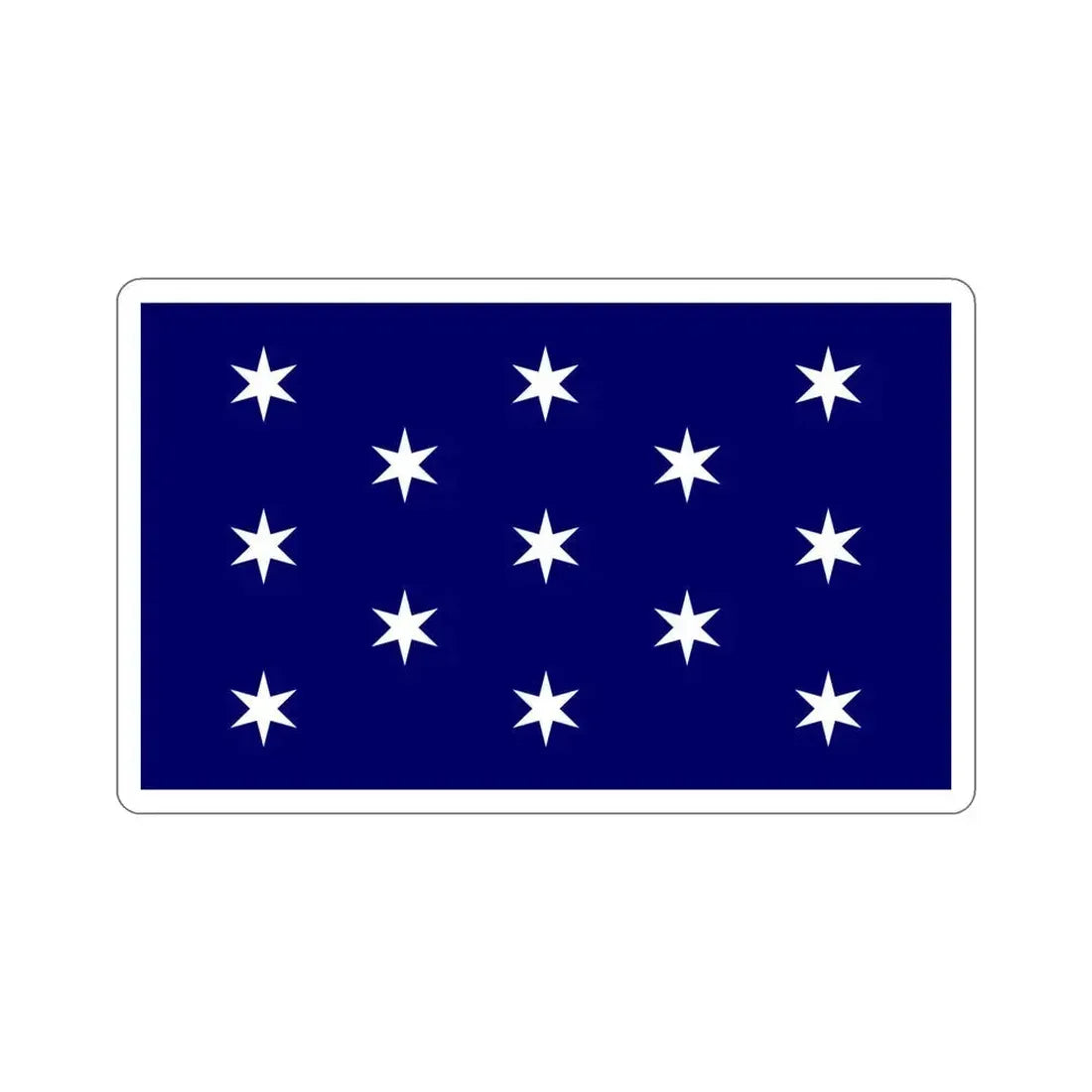 Flag of Washington New York USA STICKER Vinyl Die-Cut Decal - The Sticker Space