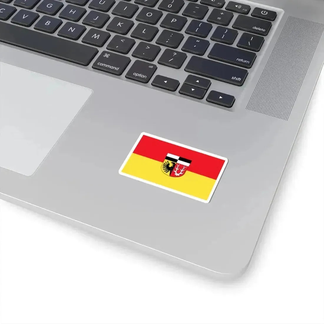 Flag of Wunsiedel Germany - STICKER Vinyl Kiss-Cut Decal - The Sticker Space
