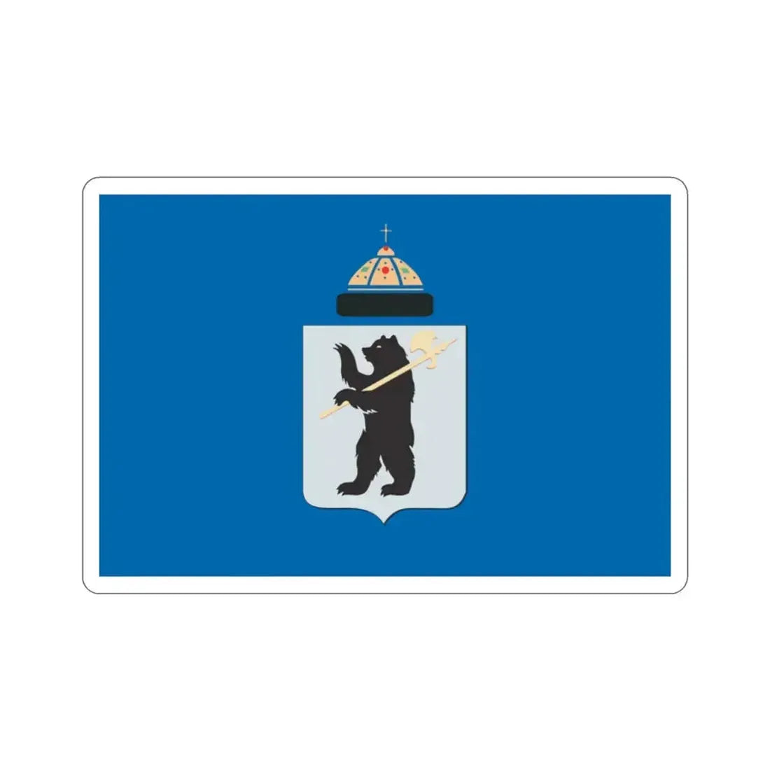 Flag of Yaroslavl Russia STICKER Vinyl Die-Cut Decal - The Sticker Space
