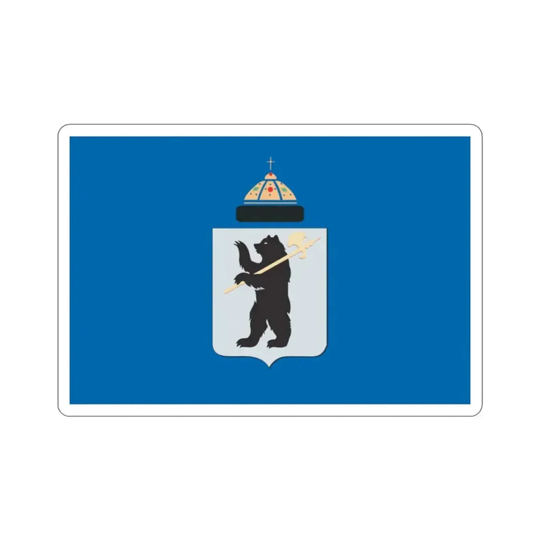 Flag of Yaroslavl Russia STICKER Vinyl Die-Cut Decal - The Sticker Space