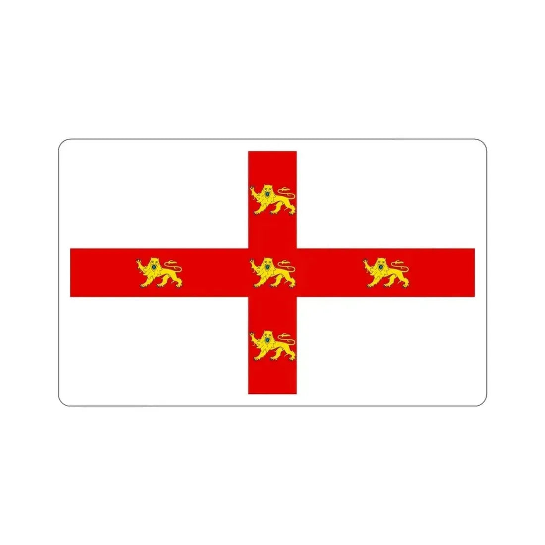 Flag of York UK STICKER Vinyl Die-Cut Decal - The Sticker Space