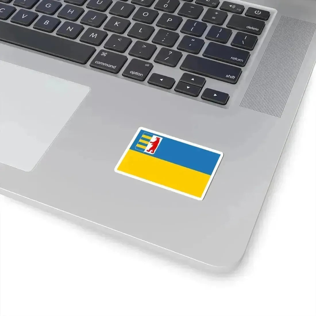 Flag of Zakarpattia Oblast Ukraine - STICKER Vinyl Kiss-Cut Decal - The Sticker Space