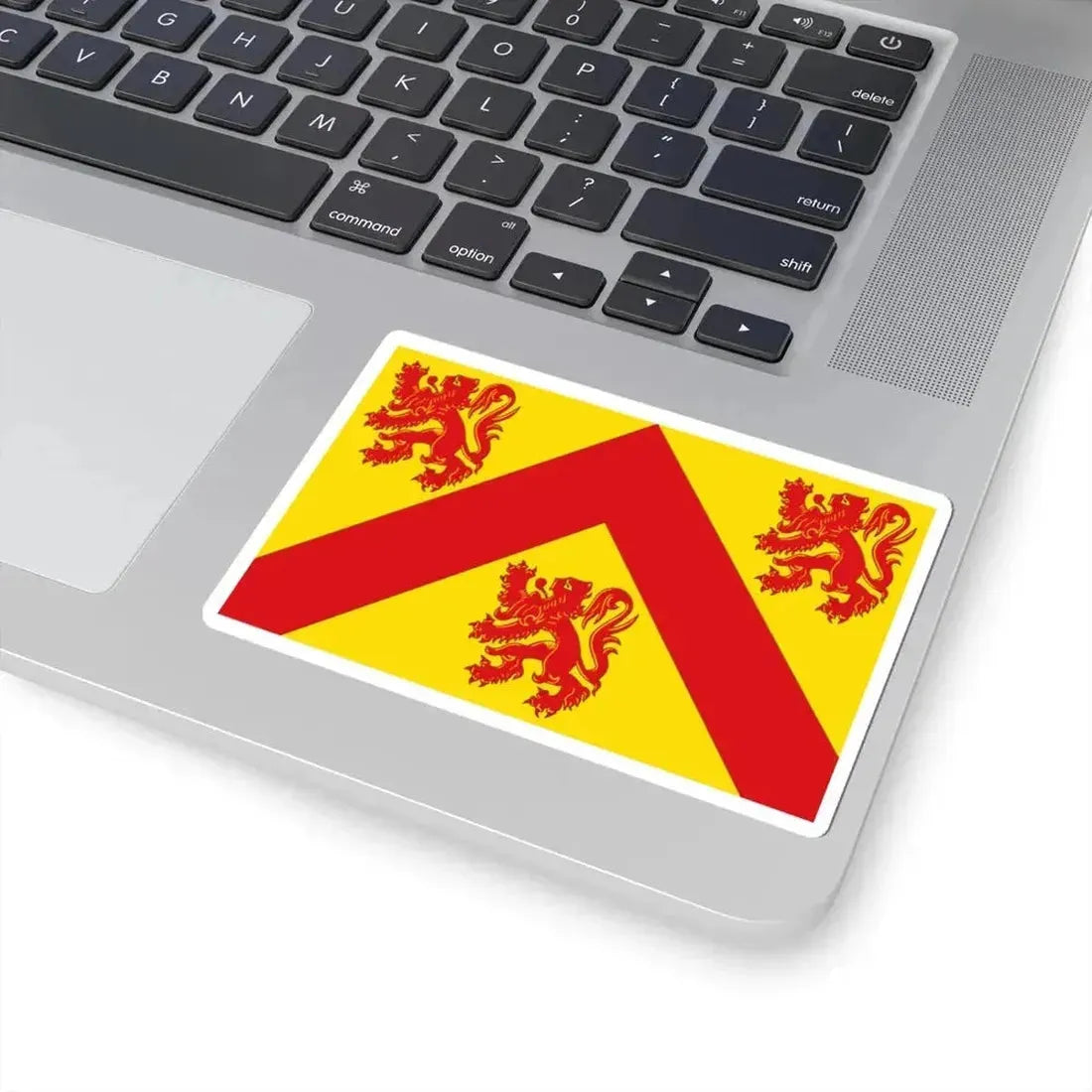 Flag of Zoersel (Belgium) STICKER Vinyl Kiss-Cut Decal - The Sticker Space