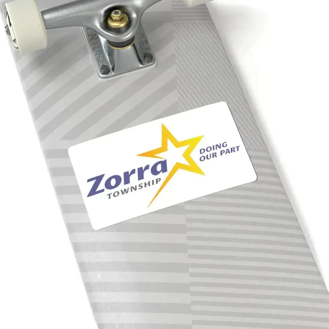 Flag of Zorra Township Canada (Canada) STICKER Vinyl Kiss-Cut Decal - The Sticker Space