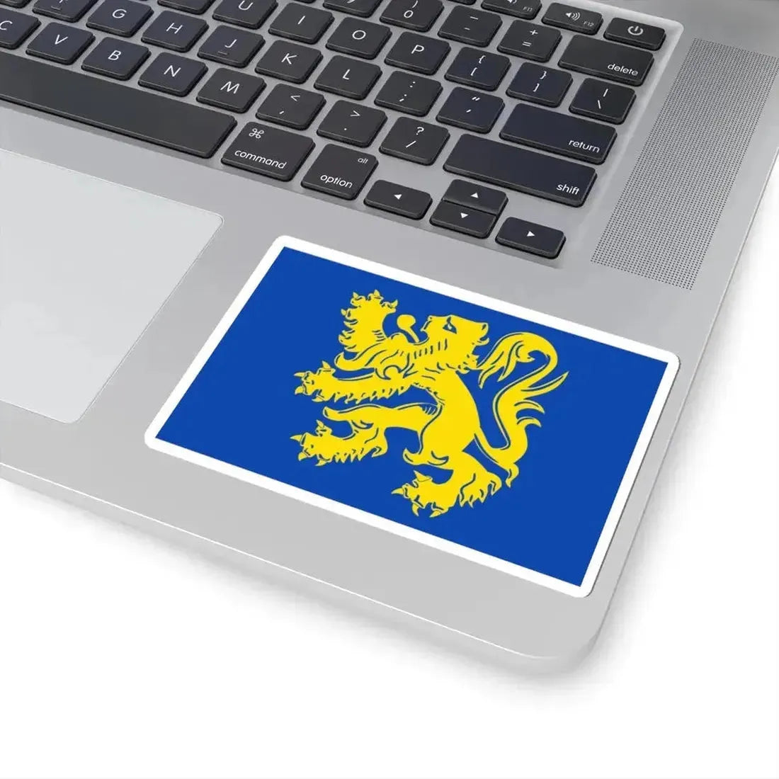 Flag of Zottegem (Belgium) STICKER Vinyl Kiss-Cut Decal - The Sticker Space