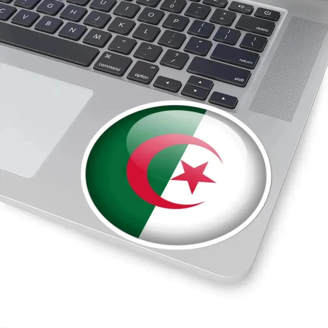 Flag orb Algeria (Algeria) STICKER Vinyl Kiss-Cut Decal - The Sticker Space