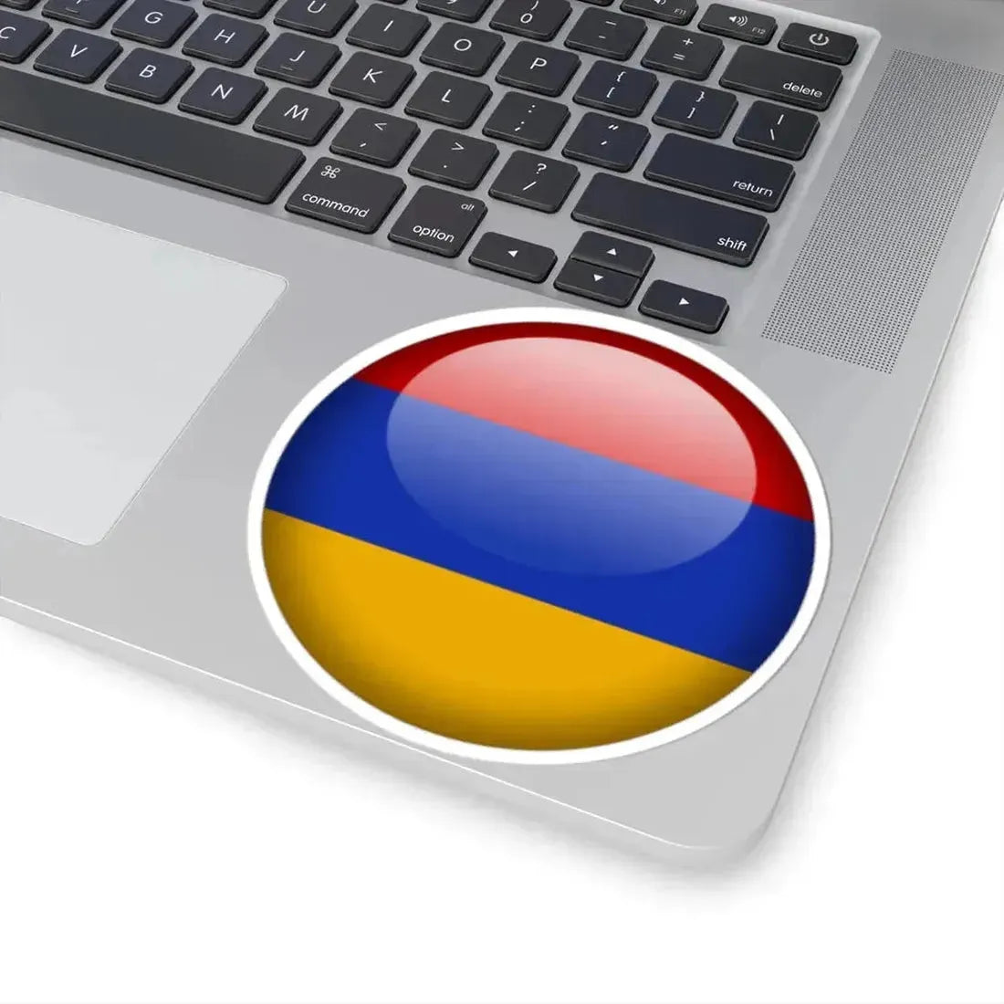 Flag orb Armenia (Armenia) STICKER Vinyl Kiss-Cut Decal - The Sticker Space