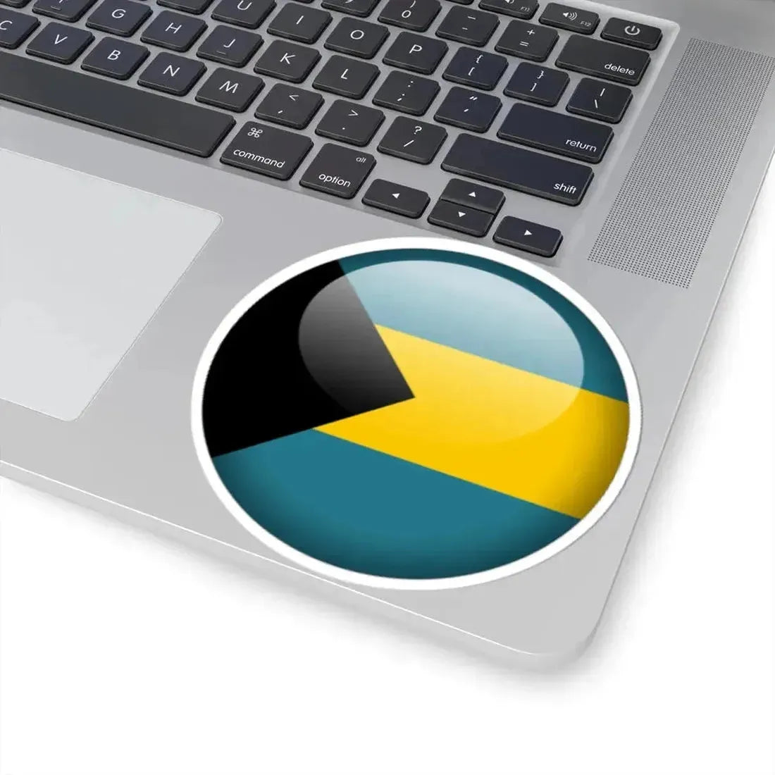 Flag orb Bahamas (Bahamas) STICKER Vinyl Kiss-Cut Decal - The Sticker Space