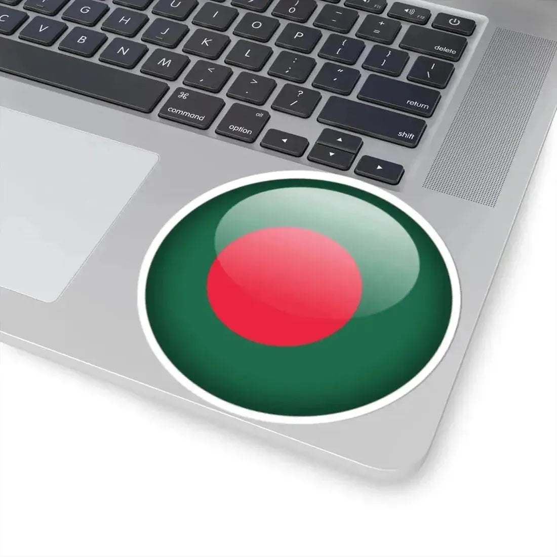 Flag orb Bangladesh (Bangladesh) STICKER Vinyl Kiss-Cut Decal - The Sticker Space