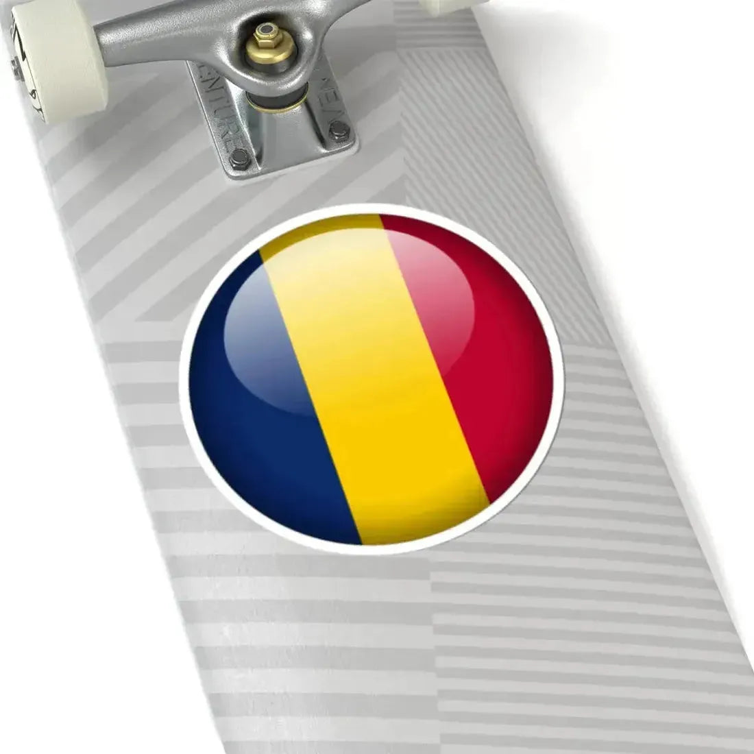 Flag orb Chad (Chad) STICKER Vinyl Kiss-Cut Decal - The Sticker Space