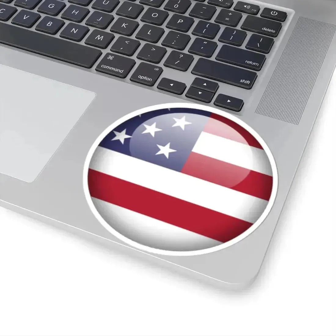 Flag orb USA (United States) STICKER Vinyl Kiss-Cut Decal - The Sticker Space