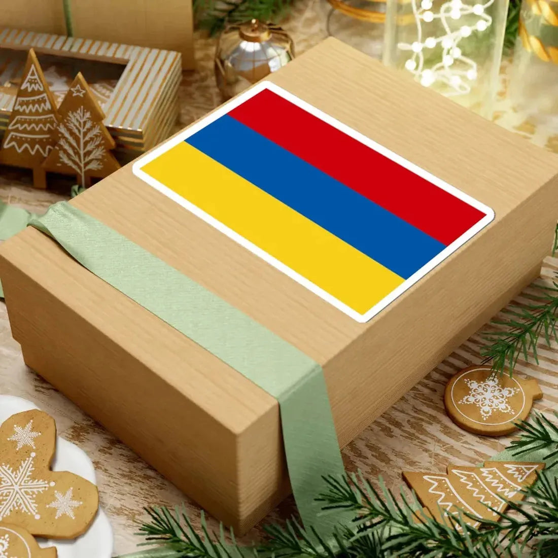 Flaga Zabrza (Poland) STICKER Vinyl Kiss-Cut Decal - The Sticker Space