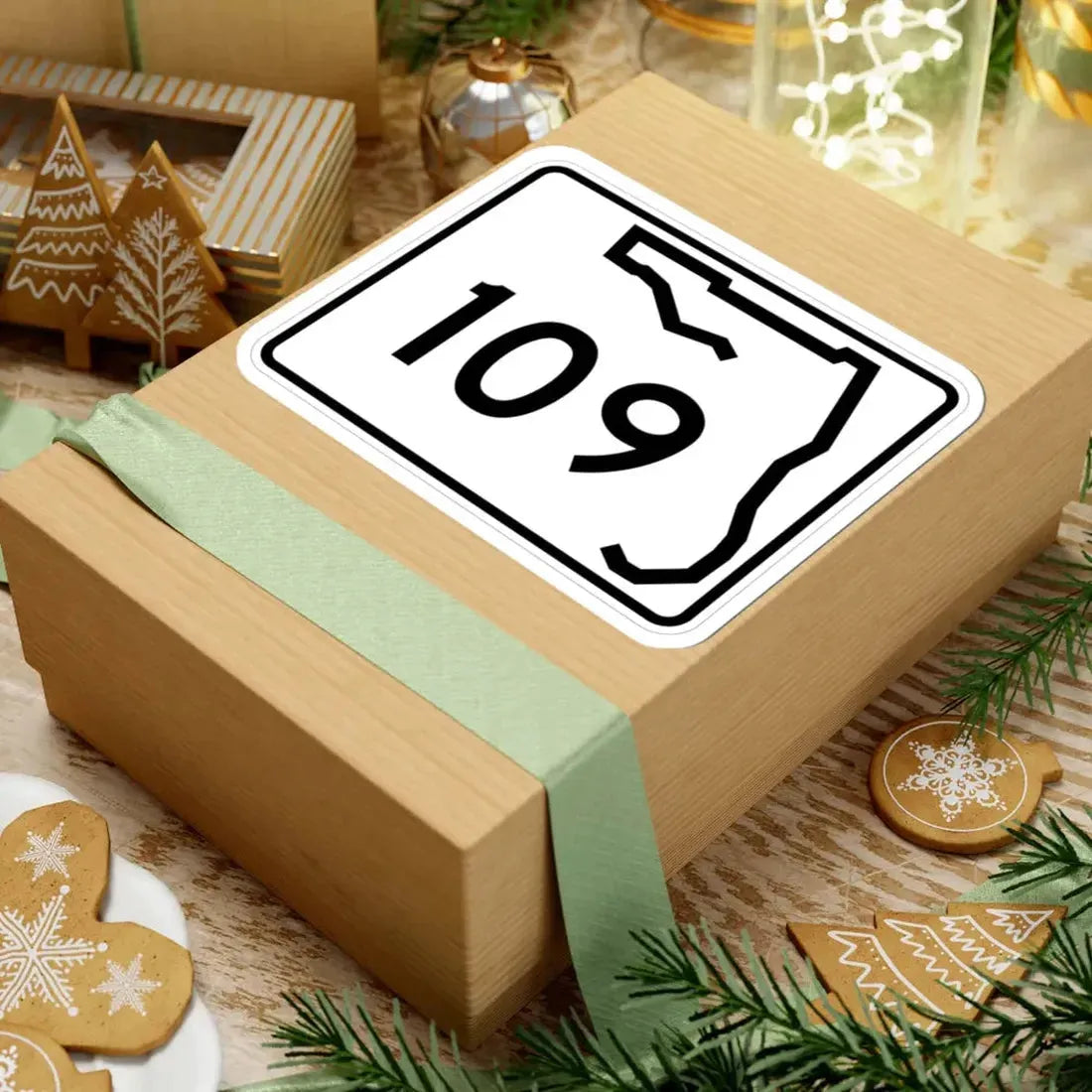 Florida 109 (Florida) (Road Sign) STICKER Vinyl Kiss-Cut Decal - The Sticker Space