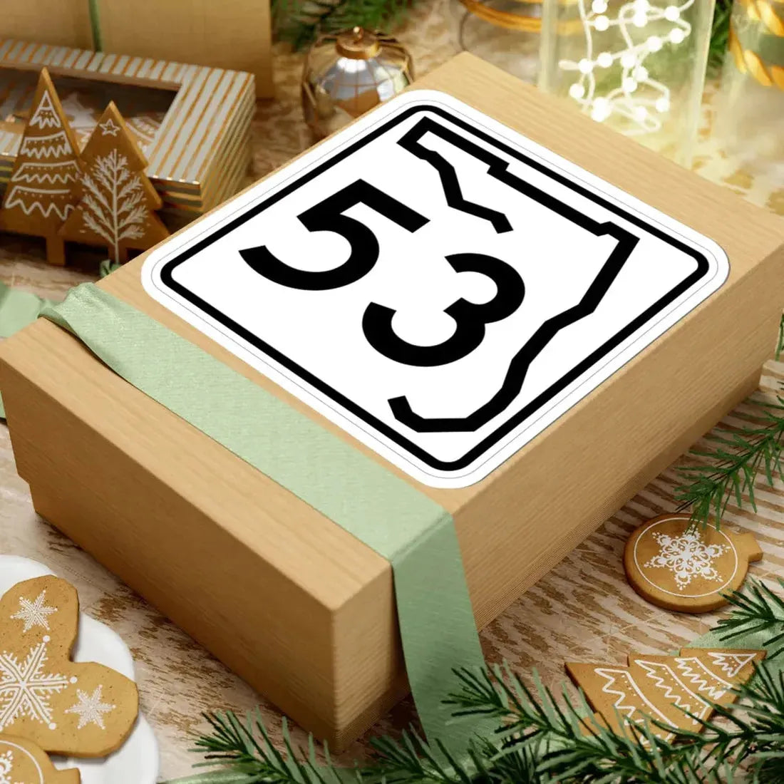 Florida 53 (Florida) (Road Sign) STICKER Vinyl Kiss-Cut Decal - The Sticker Space