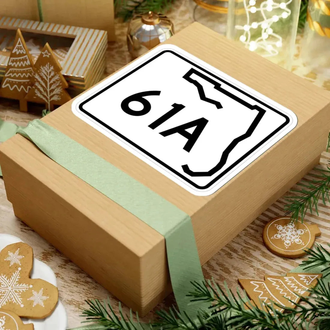 Florida 61A (Florida) (Road Sign) STICKER Vinyl Kiss-Cut Decal - The Sticker Space