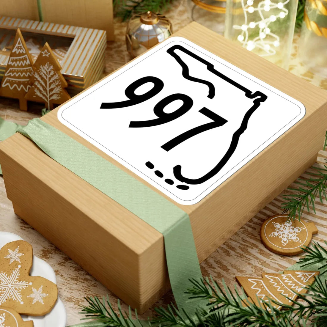 Florida 997 1955 (Florida) (Road Sign) STICKER Vinyl Kiss-Cut Decal - The Sticker Space