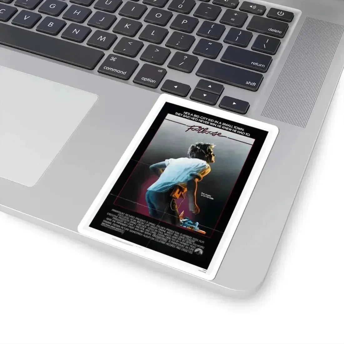 Footloose 1984 Movie Poster - STICKER Vinyl Kiss-Cut Decal - The Sticker Space