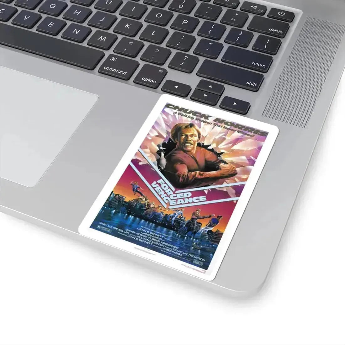 Forced Vengeance 1982 Movie Poster - STICKER Vinyl Kiss-Cut Decal - The Sticker Space