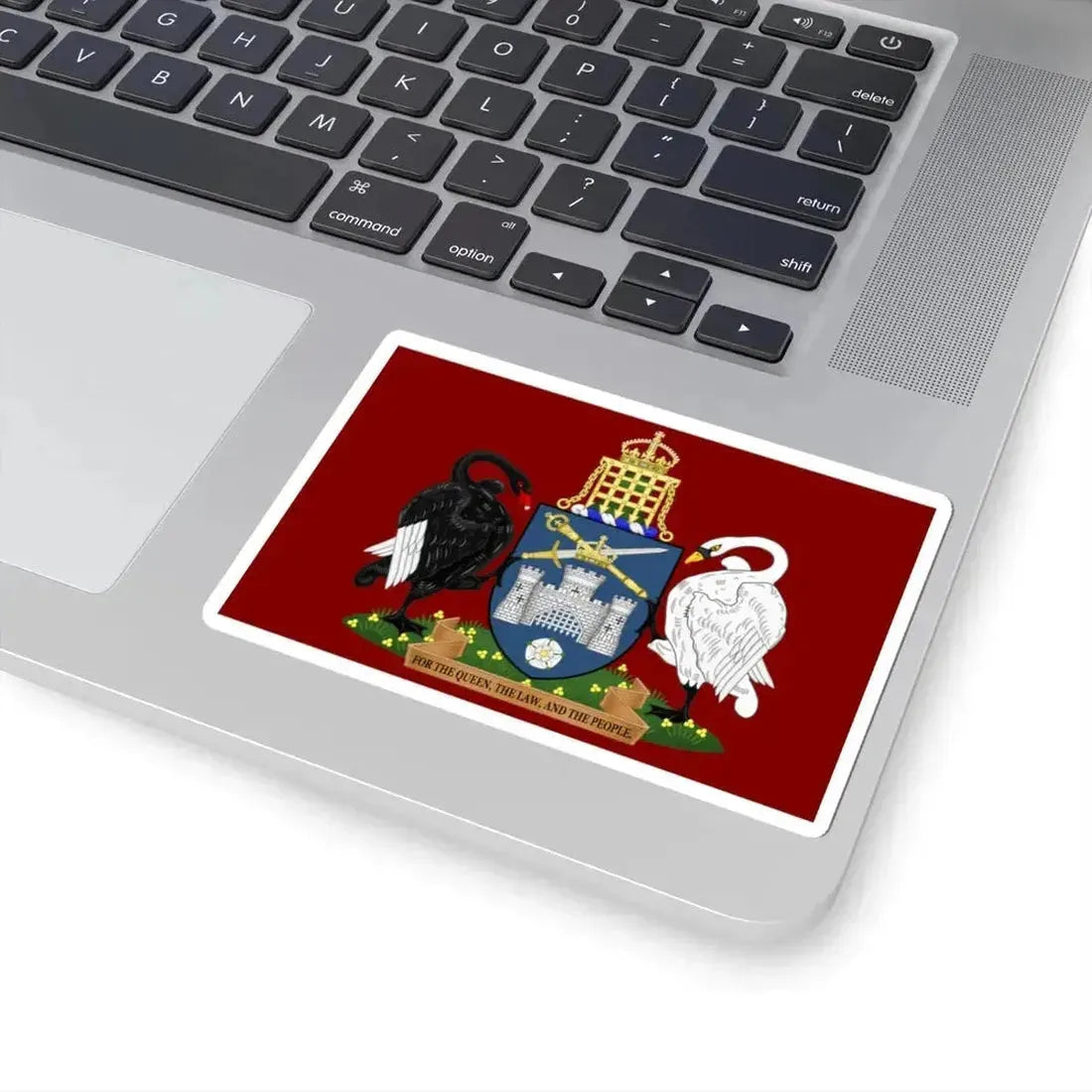 Formerly used flag of the Australian Capital Territory (Australia) STICKER Vinyl Kiss-Cut Decal - The Sticker Space