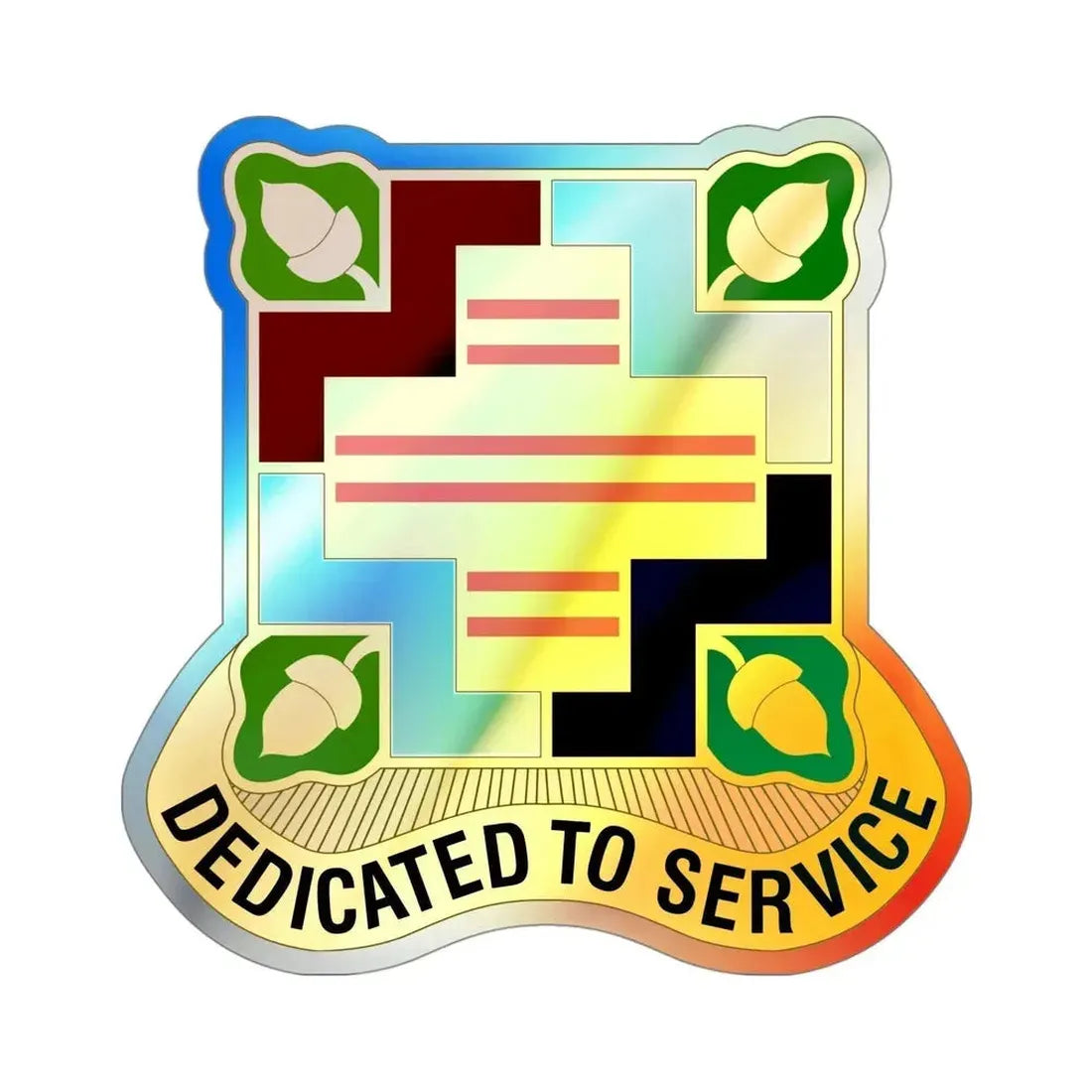 Fort Belvoir Community Hospital (U.S. Army) Holographic STICKER Die-Cut Vinyl Decal - The Sticker Space