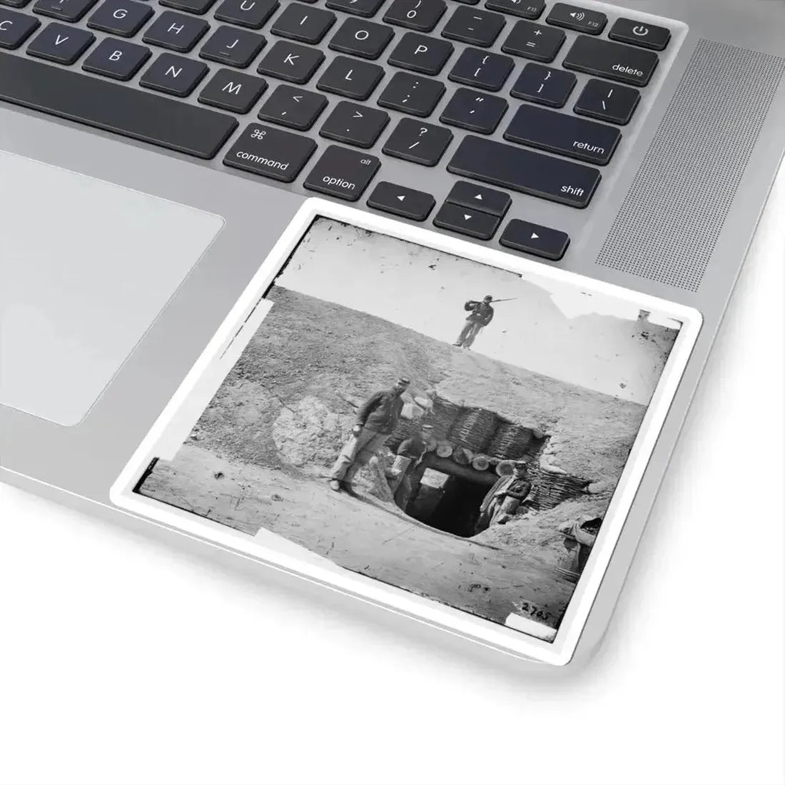 Fort Brady, Va. Entrance to Magazine (U.S. Civil War) STICKER Vinyl Kiss-Cut Decal - The Sticker Space