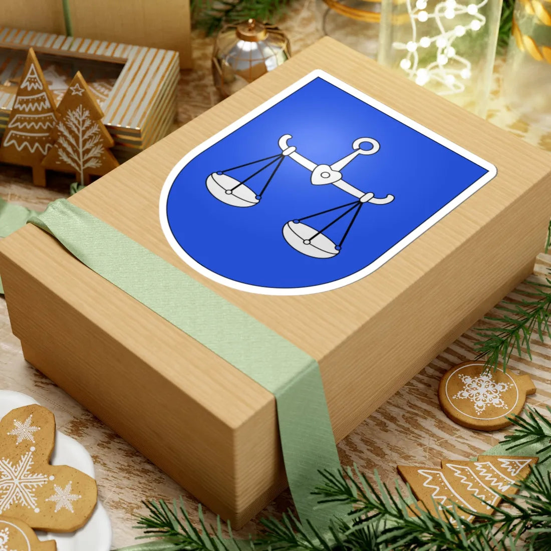 Founex-coat of arms (Switzerland) (Coat of Arms) STICKER Vinyl Kiss-Cut Decal - The Sticker Space