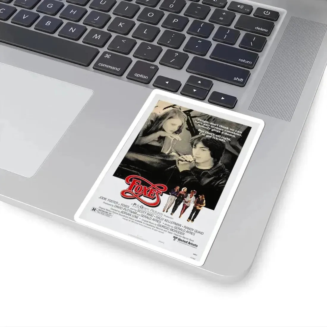 Foxes 1980 Movie Poster - STICKER Vinyl Kiss-Cut Decal - The Sticker Space