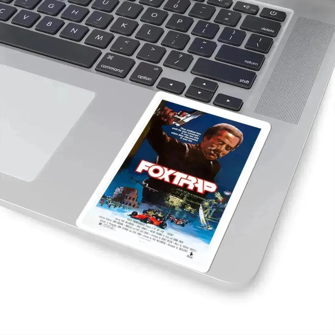 FOXTRAP 1986 Movie Poster - STICKER Vinyl Kiss-Cut Decal - The Sticker Space