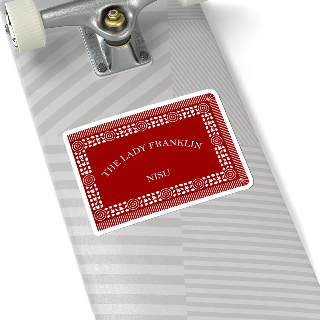 Francis Leopold McClintocks sledge flag 1857-1859 (Ireland) STICKER Vinyl Kiss-Cut Decal - The Sticker Space