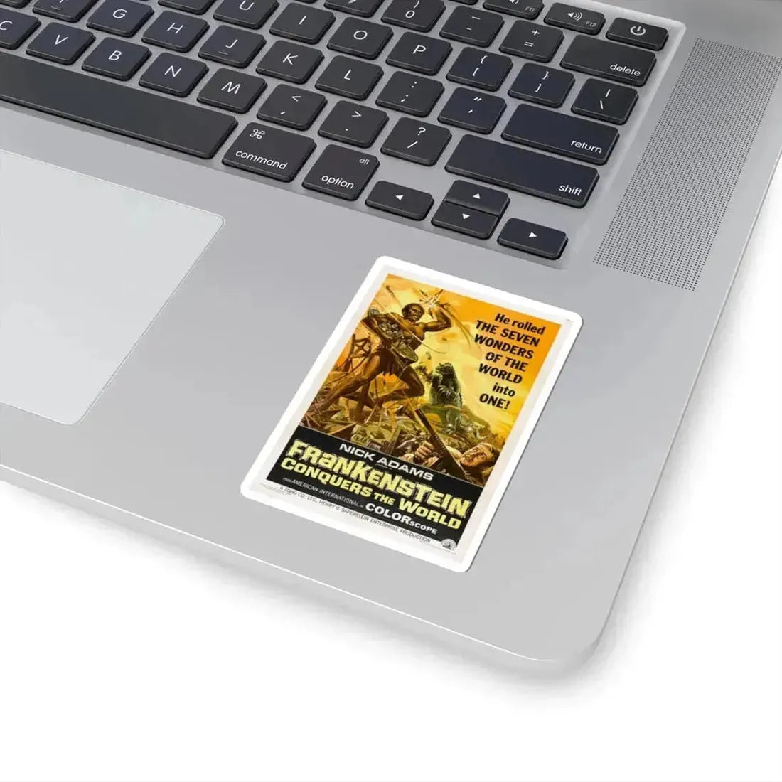 FRANKENSTEIN CONQUERS THE WORLD 1966 Movie Poster - STICKER Vinyl Kiss-Cut Decal - The Sticker Space