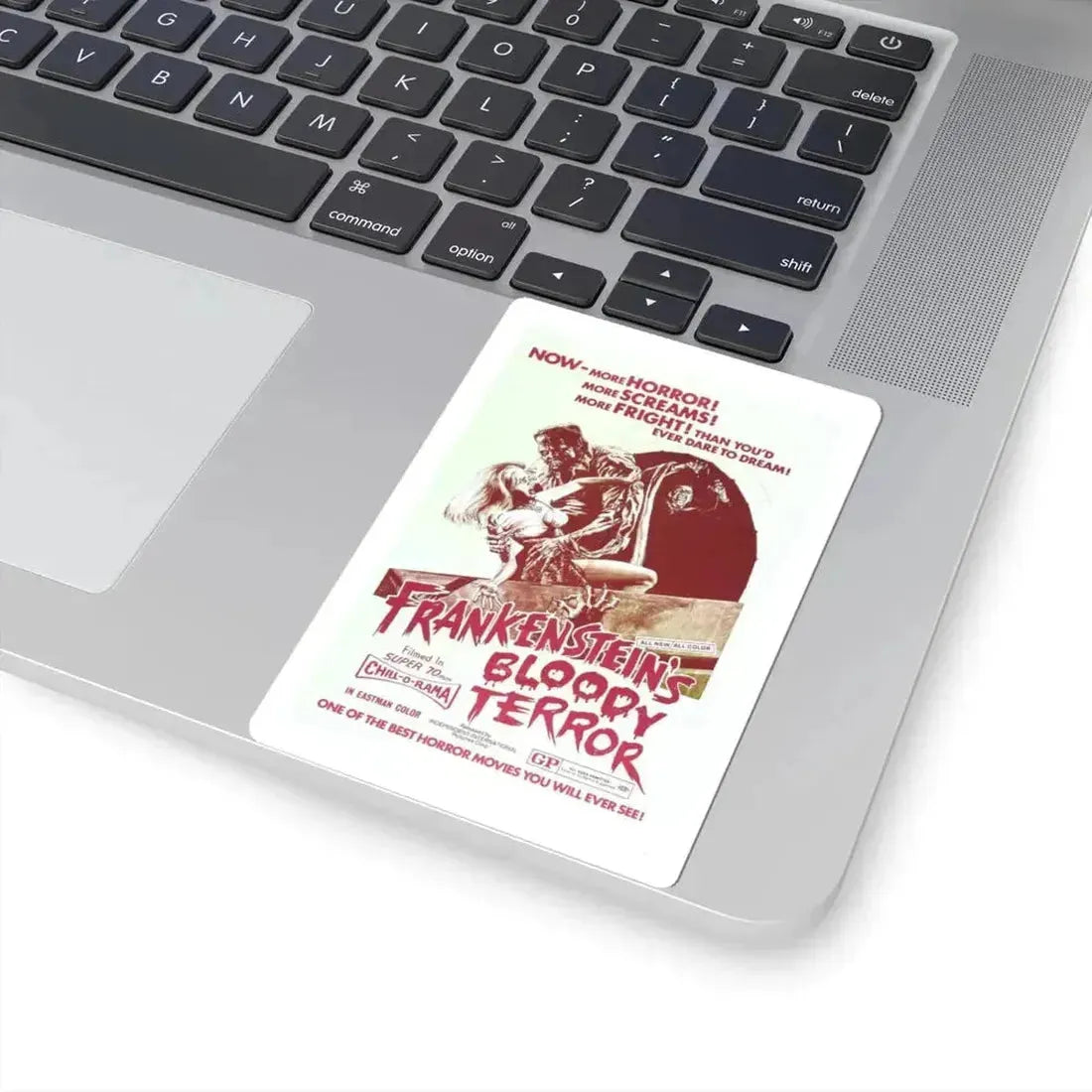 FRANKENSTEIN'S BLOODY TERROR 1968 Movie Poster - STICKER Vinyl Kiss-Cut Decal - The Sticker Space