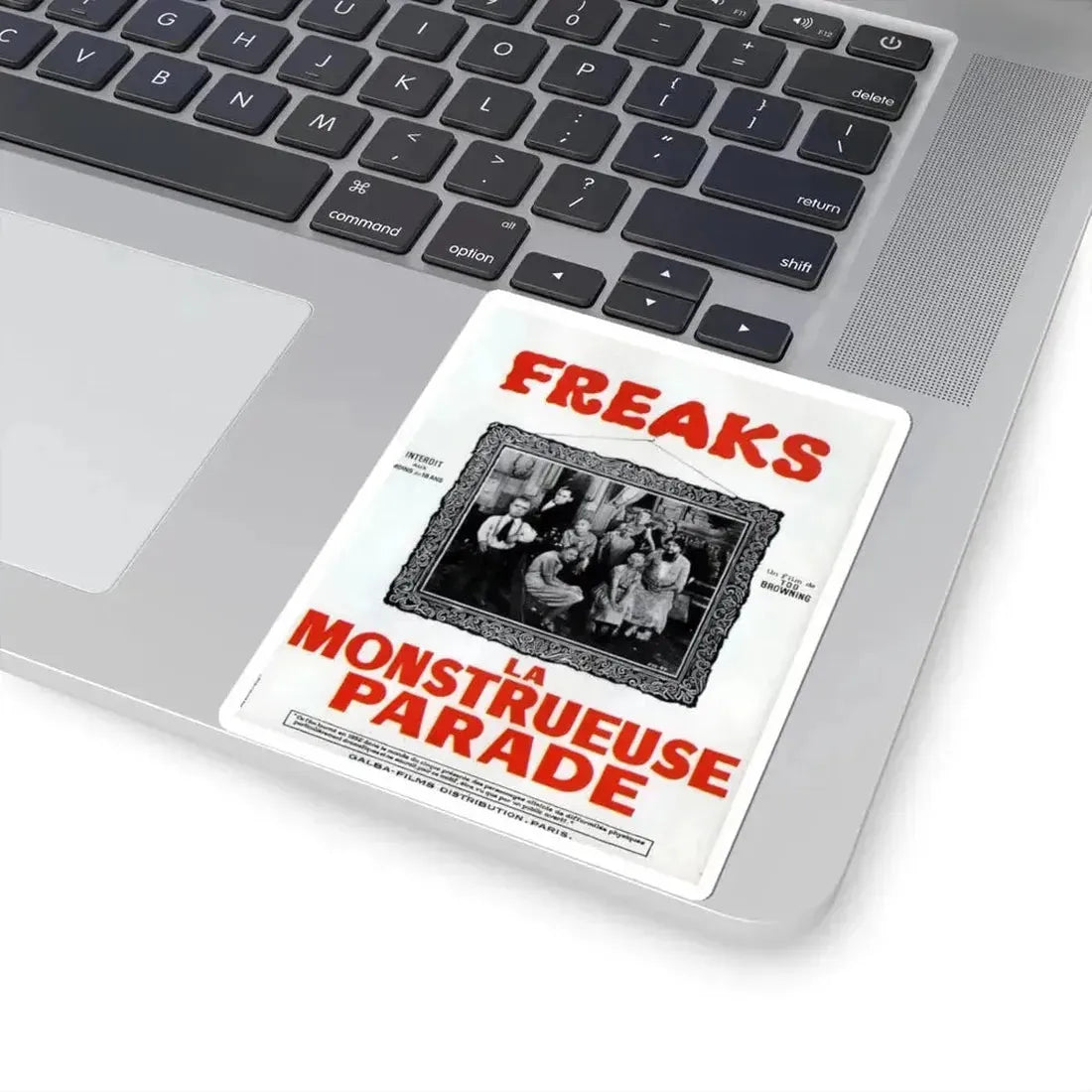 FREAKS (FRENCH) 1932 Movie Poster - STICKER Vinyl Kiss-Cut Decal - The Sticker Space