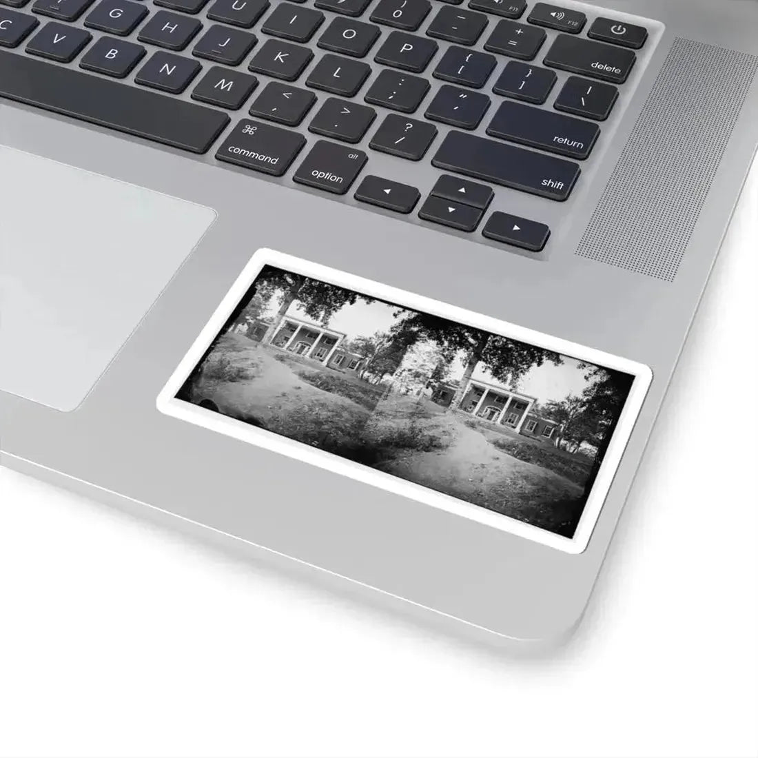 Fredericksburg, Va. Marye House, With Rifle Pits in Front (U.S. Civil War) STICKER Vinyl Kiss-Cut Decal - The Sticker Space