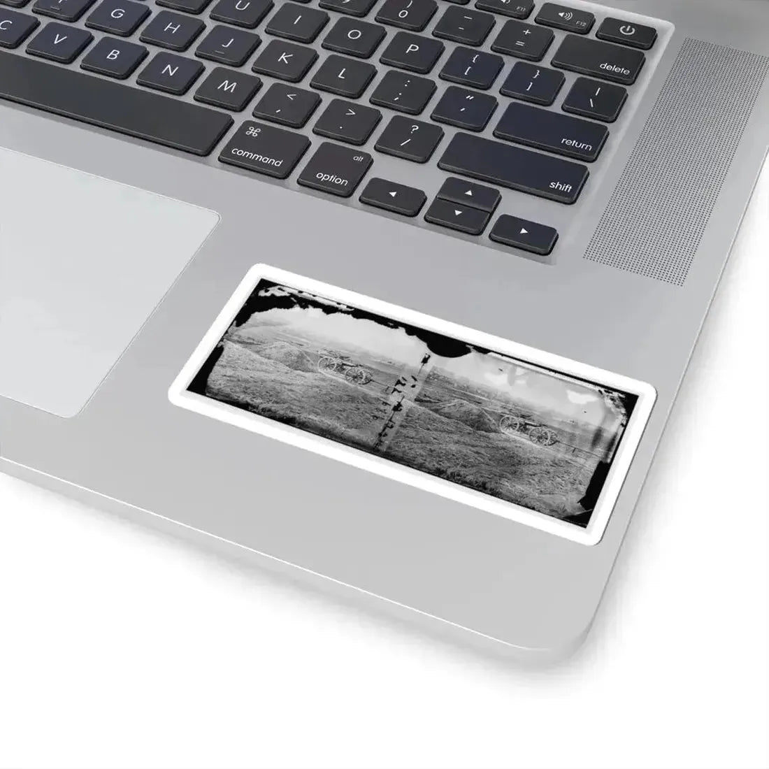 Fredericksburg, Va. View of Town From Tyler's Battery (U.S. Civil War) STICKER Vinyl Kiss-Cut Decal - The Sticker Space