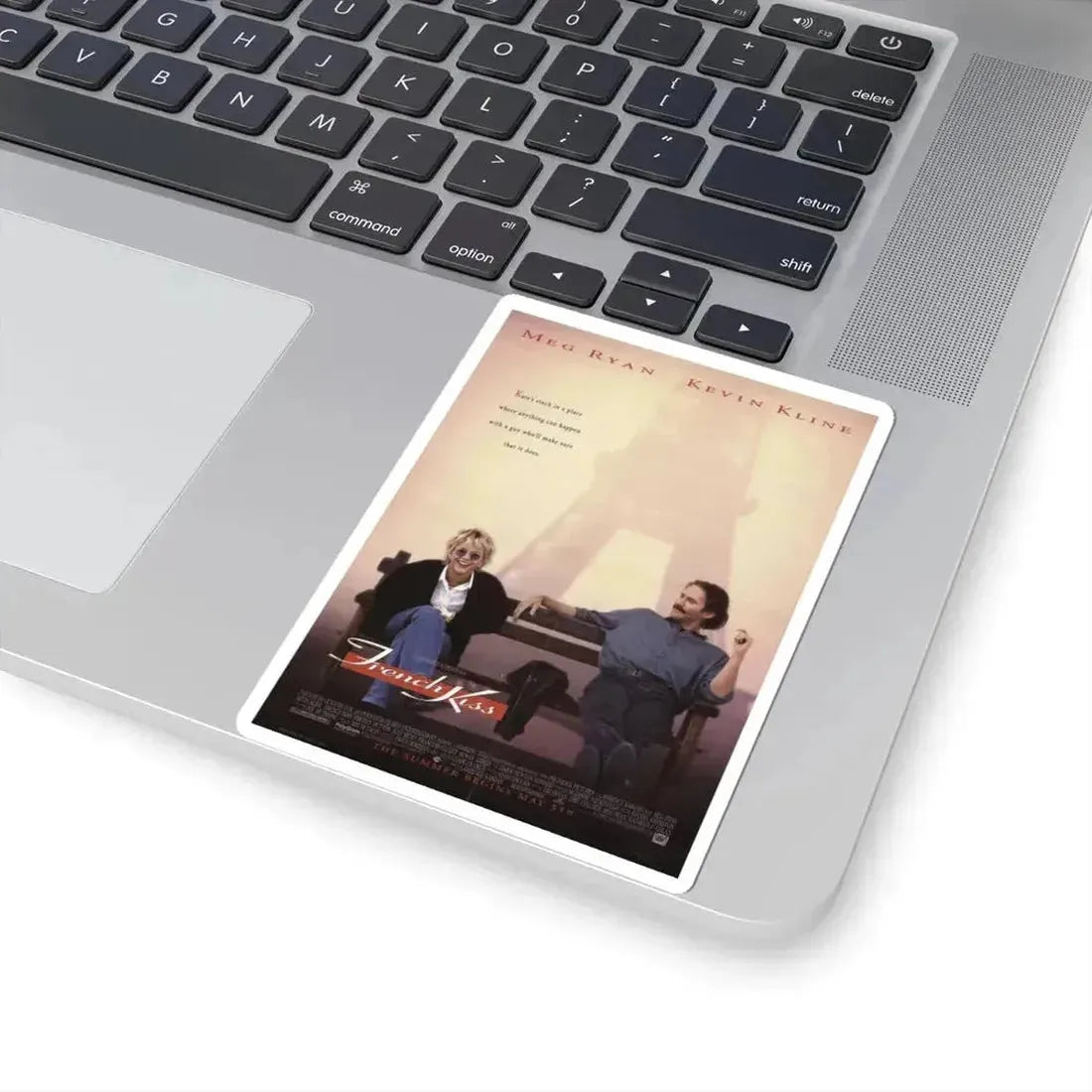 French Kiss 1995 Movie Poster - STICKER Vinyl Kiss-Cut Decal - The Sticker Space