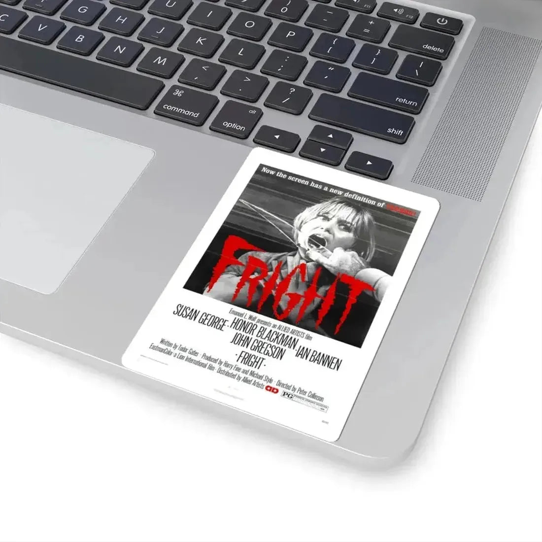 Fright 1972 Movie Poster - STICKER Vinyl Kiss-Cut Decal - The Sticker Space