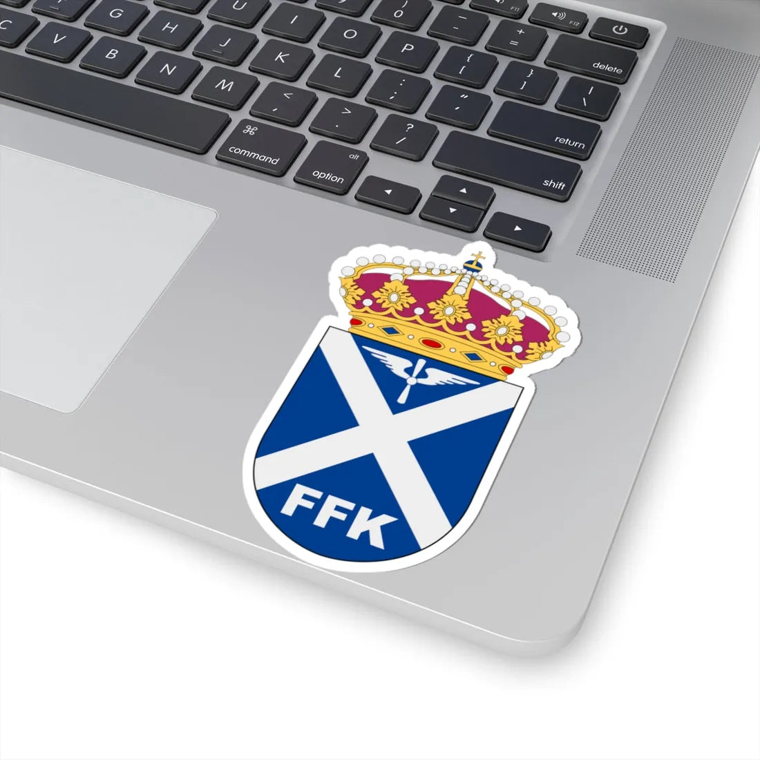 Frivilliga flygkåren vapen (Sweden) (Coat of Arms) STICKER Vinyl Kiss-Cut Decal - The Sticker Space