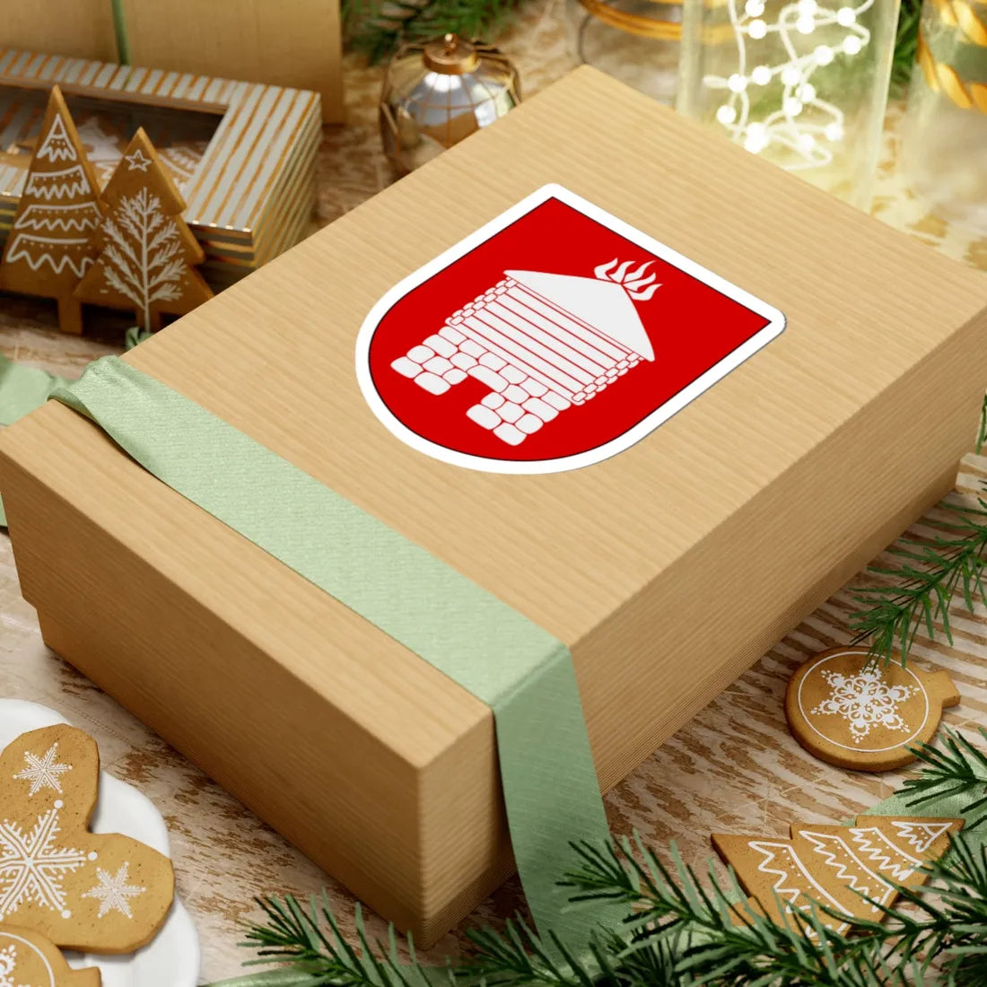 Färnebo-Värmlandsberg-vapen (Sweden) (Coat of Arms) STICKER Vinyl Kiss-Cut Decal - The Sticker Space