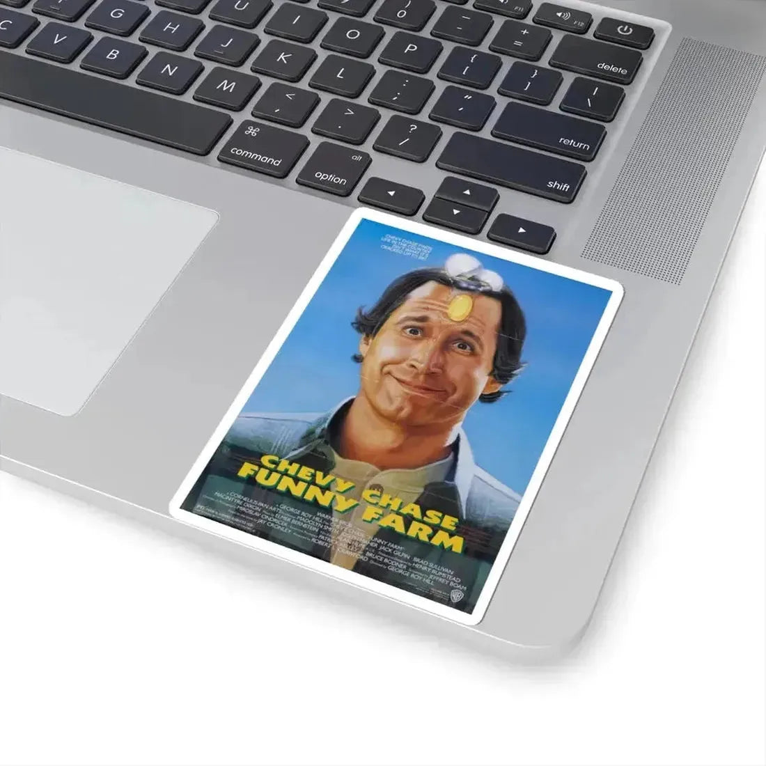 Funny Farm 1988 Movie Poster - STICKER Vinyl Kiss-Cut Decal - The Sticker Space