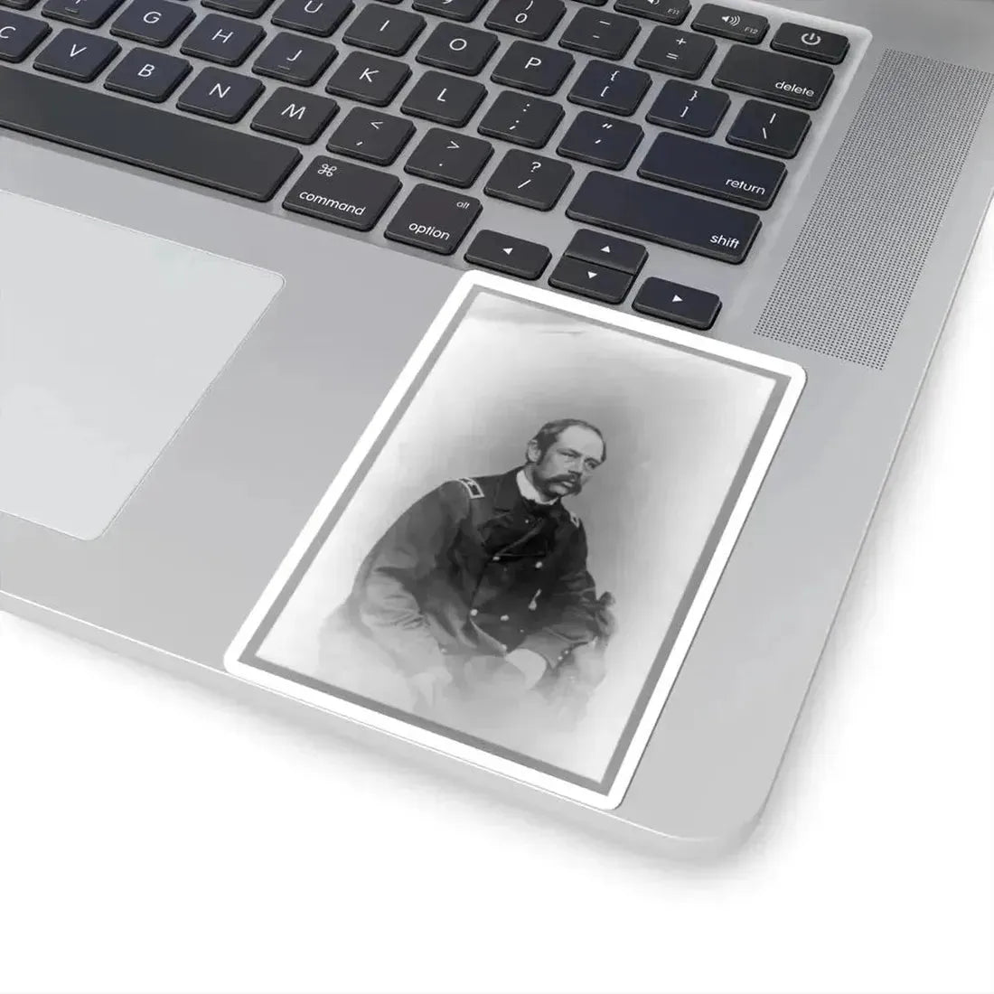 General George Henry Sharpe, Three-Quarter Length Portrait, Seated, Facing Right (U.S. Civil War) STICKER Vinyl Kiss-Cut Decal - The Sticker Space