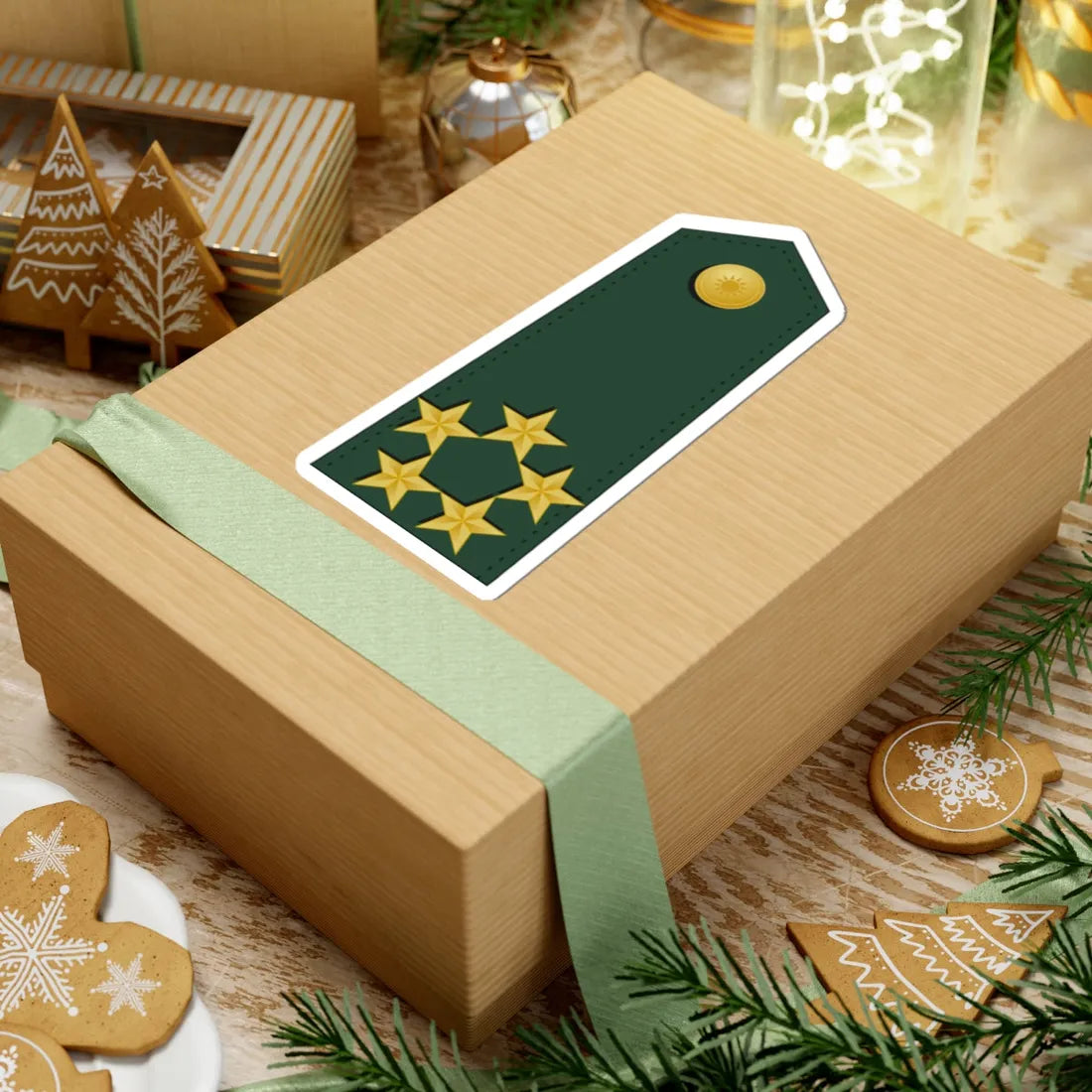 General Special Class rank insignia ROC V (China) (Military Rank) STICKER Vinyl Kiss-Cut Decal - The Sticker Space