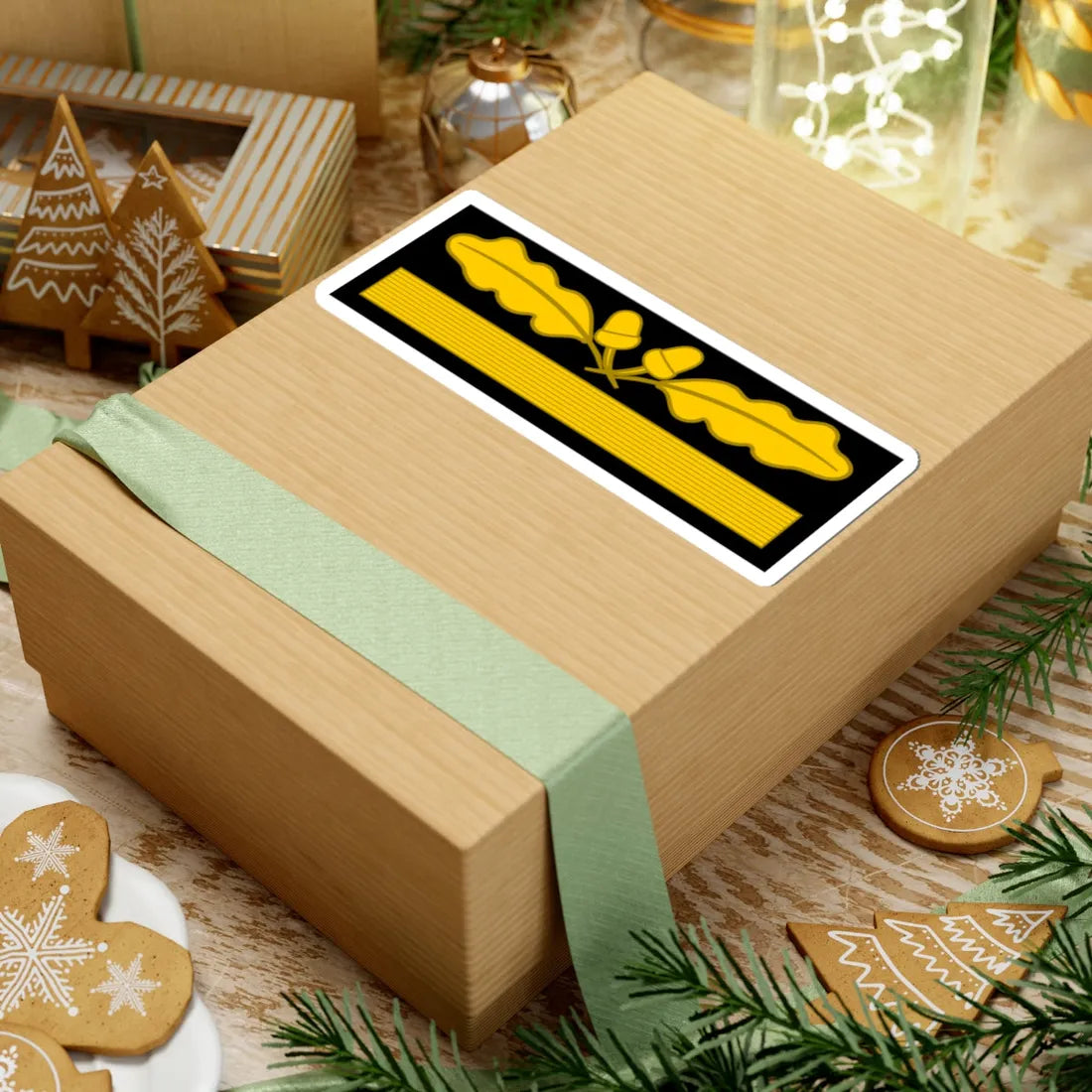 GenMaj Brif OF6 cam slv 1945 (Germany) (Military Rank) STICKER Vinyl Kiss-Cut Decal - The Sticker Space