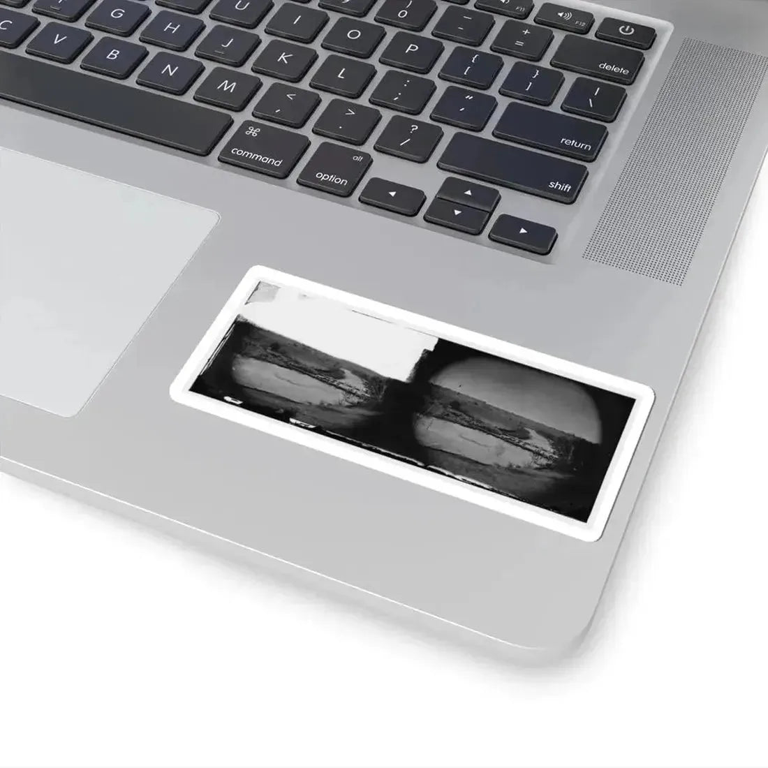 Germanna Ford, Rapidan River, Va. Artillery Crossing Pontoon Bridges (U.S. Civil War) STICKER Vinyl Kiss-Cut Decal - The Sticker Space